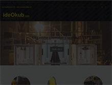Tablet Screenshot of ideokub.com